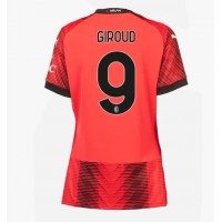 Ženski Nogometni dresi AC Milan Olivier Giroud #9 Domači 2023-24 Kratek Rokav